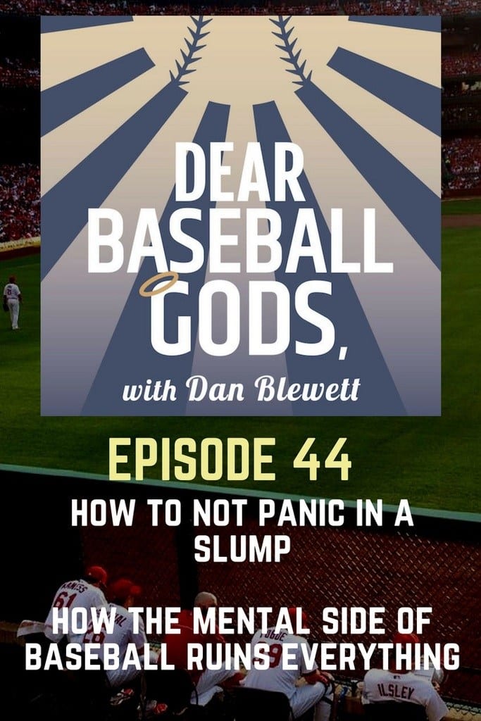 how to deal with slumps in baseball