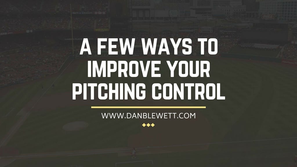 improve pitching control in baseball