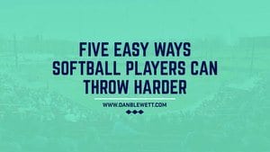 Five ways softball players can throw harder