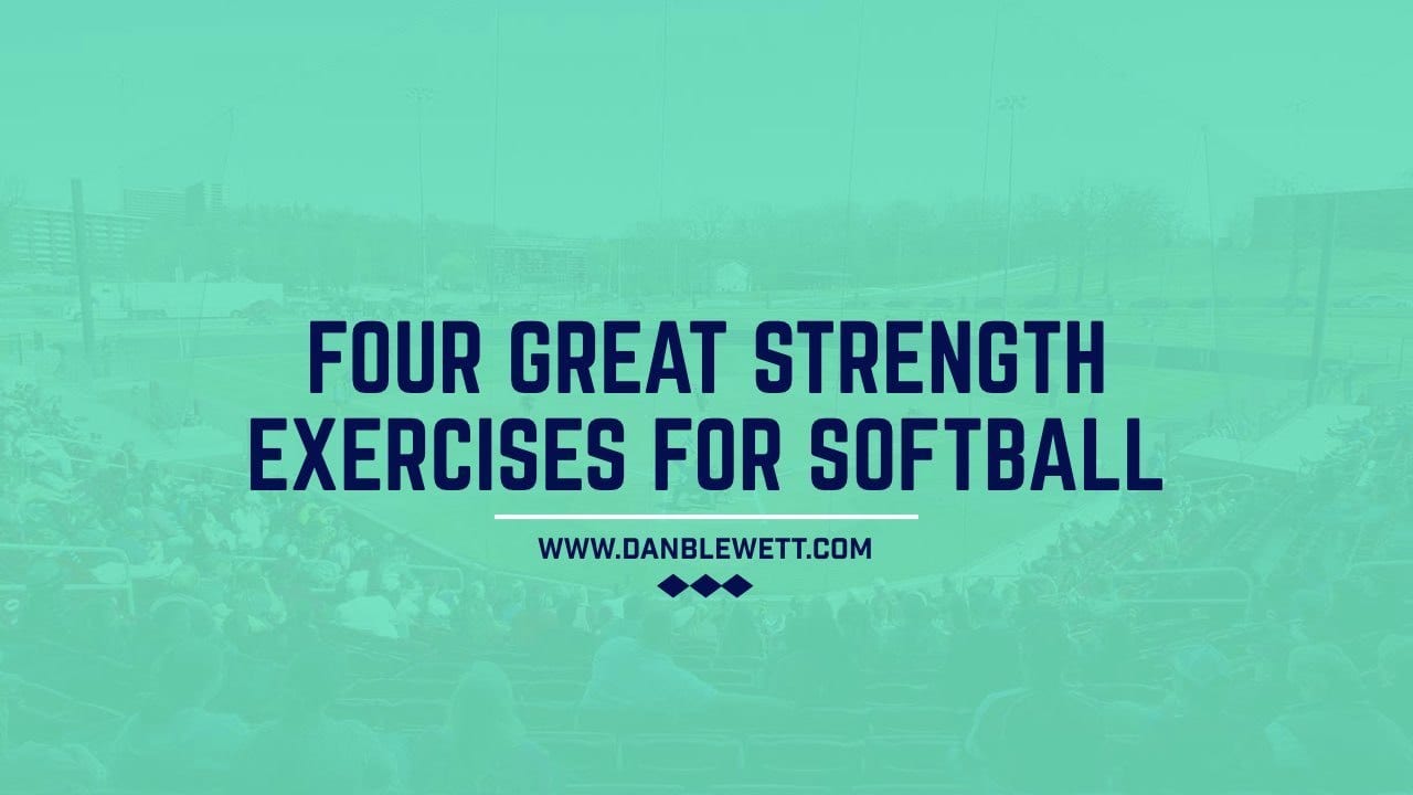 Workouts For Softball Players The Four Best Exercises